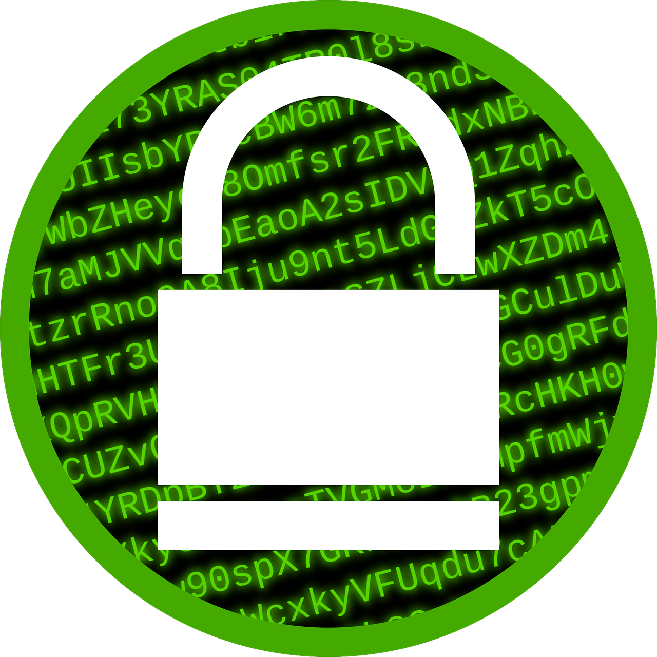 Free computer encrypt encryption vector